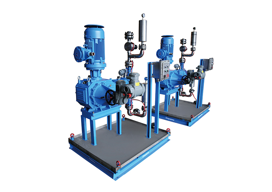 Offshore platform dosing device